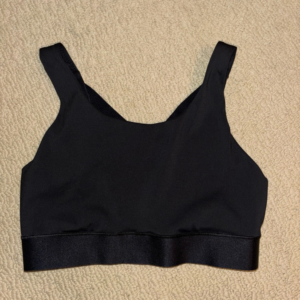 Black Women's Sports Bra